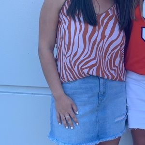 Purple & Orange Gameday Tank